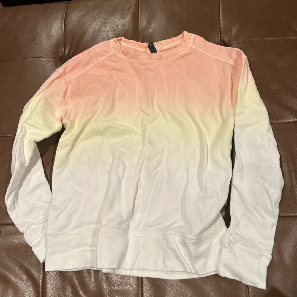 Universal Thread Yellow and Orange Ombre Top